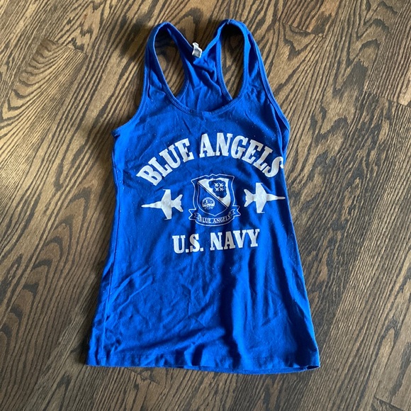 Next Level Apparel Tops - Blue Angels Tank Top